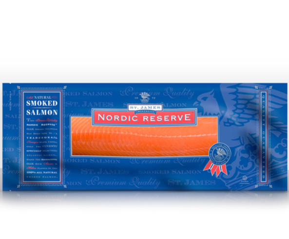 Nordic Reserve Atlantic Salmon Sliced and Skinless