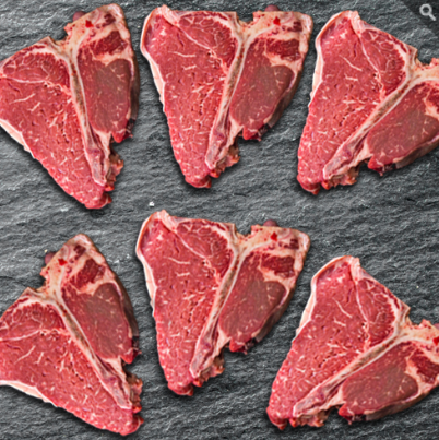BEEF PORTERHOUSE STEAKS (22 OZ PIECE)