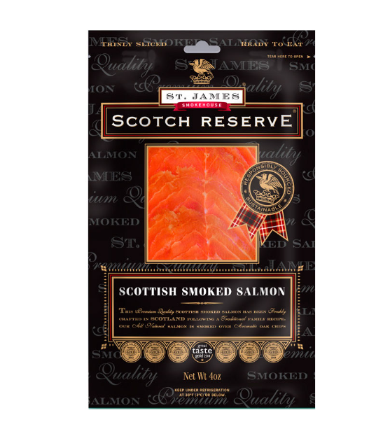 Scottish Smoked Salmon Sliced